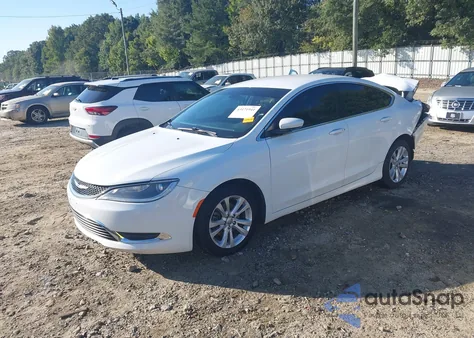 2015 Chrysler 200 Limited from USA, damaged, VIN 1C3CCCAB9FN587286